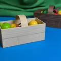 Giỏ Đựng Mini Giả Gỗ (Mini Wood Chip Basket) - Thumbnail 4