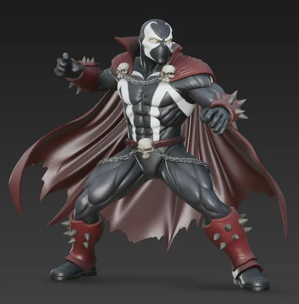 Mô hình Spawn 3D chi tiết - Tuyệt phẩm cho người yêu thích siêu anh hùng - Image 4