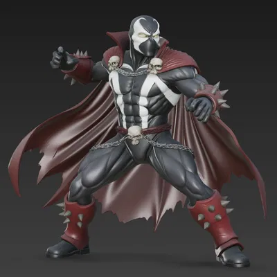 Mô hình Spawn 3D chi tiết - Tuyệt phẩm cho người yêu thích siêu anh hùng