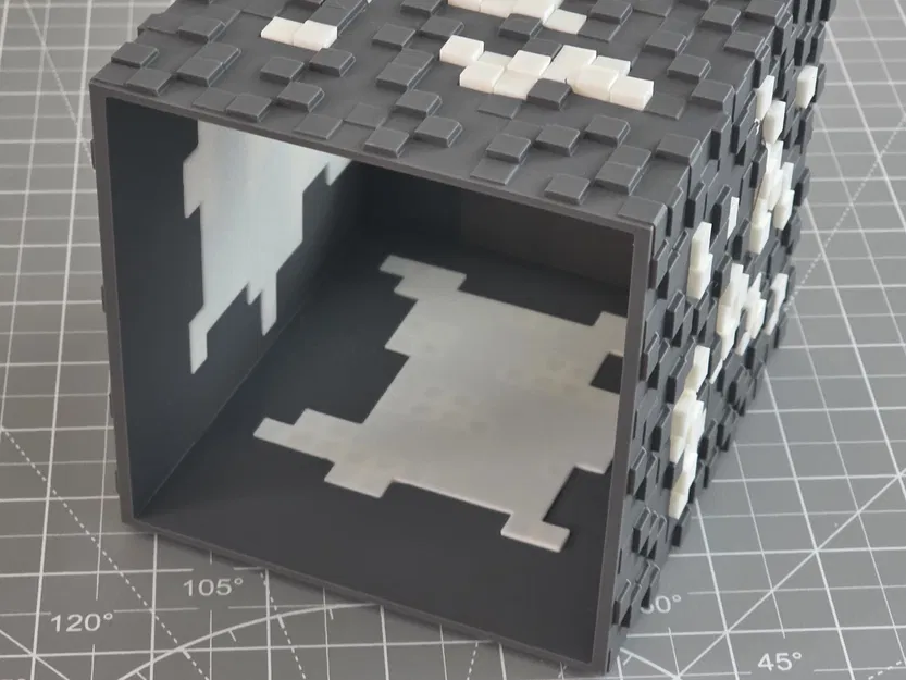 Vỏ Bọc Hộp Khăn Giấy Trang Trí, Dạng Khối (MC Diamond Ore) - Image 4