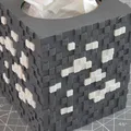 Vỏ Bọc Hộp Khăn Giấy Trang Trí, Dạng Khối (MC Diamond Ore) - Thumbnail 6