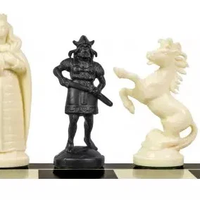 Bộ cờ vua chủ đề Viking độc đáo in 3D cực sắc nét