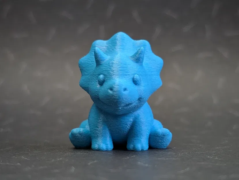 Mô hình Triceratops mini siêu đáng yêu + Móc khóa - Image 6