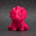 Mô hình Triceratops mini siêu đáng yêu + Móc khóa - Thumbnail 7