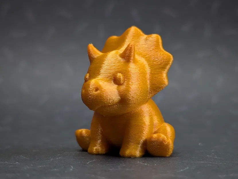 Mô hình Triceratops mini siêu đáng yêu + Móc khóa - Image 11
