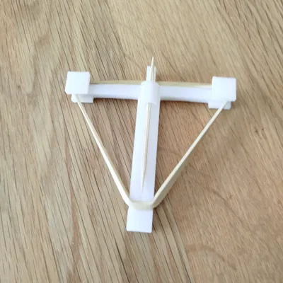 Nỏ bắn tăm mini (Toothpick crossbow)
