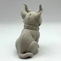 Mô hình mèo sừng phong cách Gothic (Gothic Horned Kitty) - Thumbnail 6
