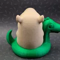 Mô hình Capybara cưỡi khủng long - Thumbnail 5