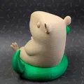 Mô hình Capybara cưỡi khủng long - Thumbnail 6