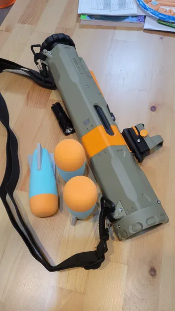 Fenrir 717 Rocket Bazooker DLC (Phụ kiện chuyển đổi Mega XL Dart) - Image 2