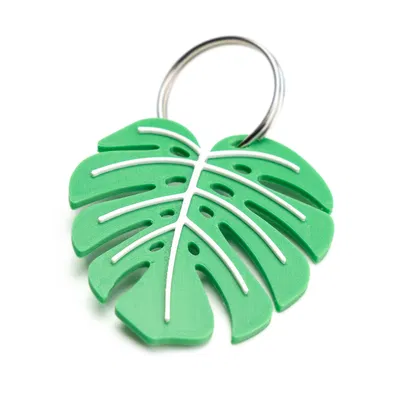 Móc khóa lá Monstera