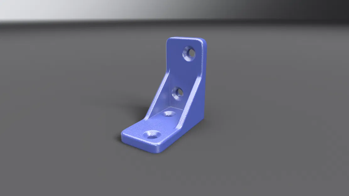 Ke góc vuông siêu chịu lực 3D (Super strong corner bracket) - Image 2