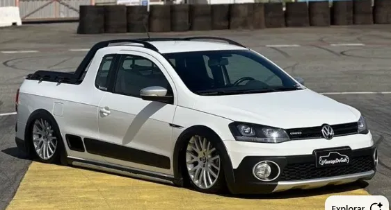 Mô hình 3D Volkswagen Saveiro Cross G5 hạ gầm (Xe độ phong cách) - Image 2