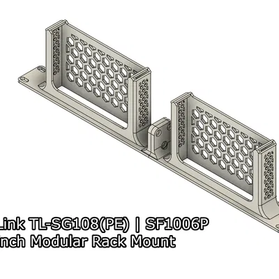 Giá treo tủ rack 19-inch cho TP-Link TL-SG108(PE) | SF1006P