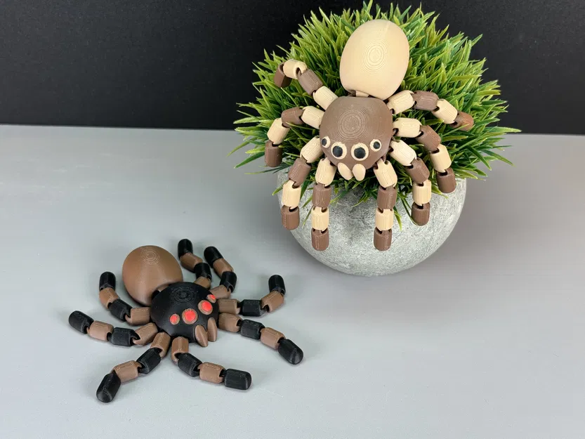 Mô hình nhện cử động linh hoạt (Flexi Spider) - Image 1