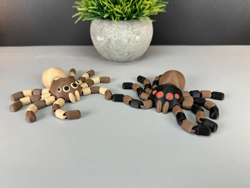 Mô hình nhện cử động linh hoạt (Flexi Spider) - Image 2
