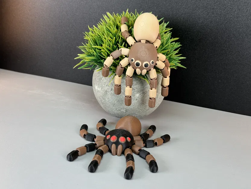 Mô hình nhện cử động linh hoạt (Flexi Spider) - Image 3