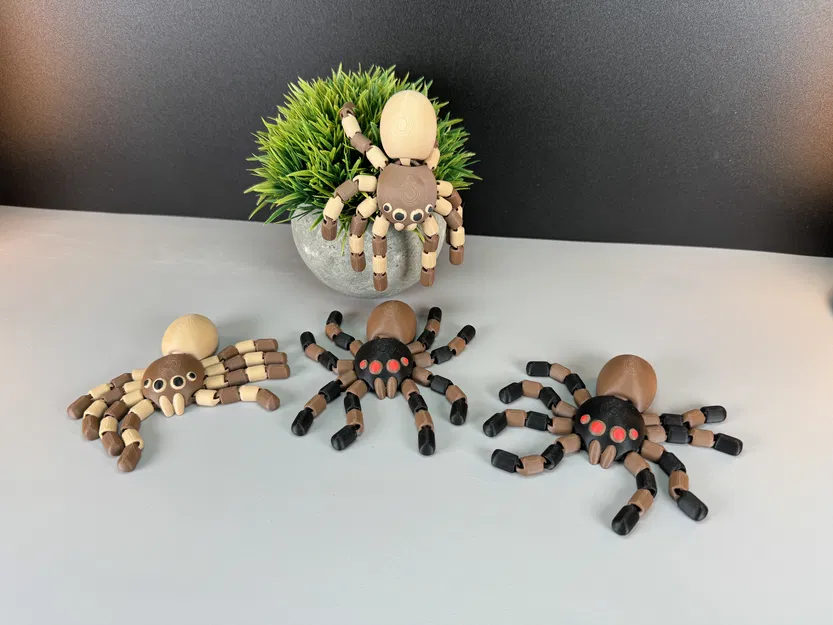 Mô hình nhện cử động linh hoạt (Flexi Spider) - Image 4