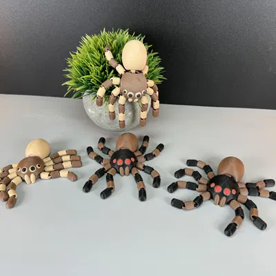 Mô hình nhện cử động linh hoạt (Flexi Spider)