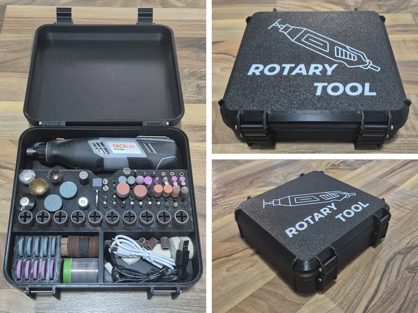 Hộp Đựng Dụng Cụ Xoay Đa Năng (Universal Rotary Tool Organizer Box) - Image 1