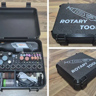 Hộp Đựng Dụng Cụ Xoay Đa Năng (Universal Rotary Tool Organizer Box)