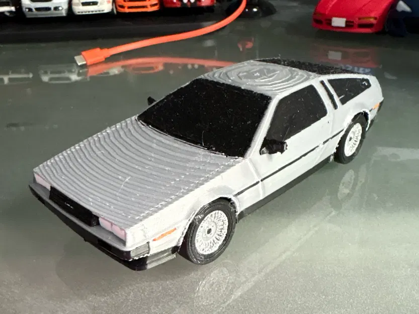 Mô hình Kit Card xe DeLorean DMC-12 (Back to the Future) - Image 2