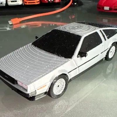 Mô hình Kit Card xe DeLorean DMC-12 (Back to the Future)