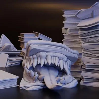 Bộ sưu tập Sách, Bầy Sách và Sách Mimic (DND / TTRPG)