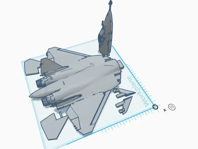 Mô hình in 3D máy bay chiến đấu Su-57 cực chi tiết - Image 1