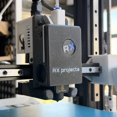 RX projects cho máy in Cartesian (quạt 5015) V3