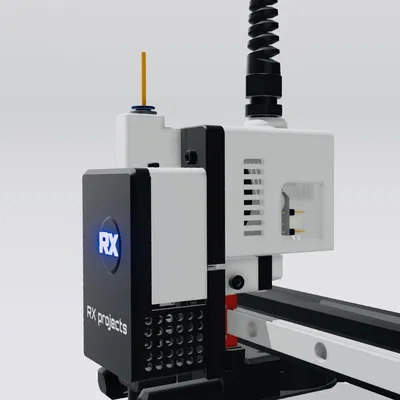 RX projects cho máy in Cartesian (quạt 5015) V3