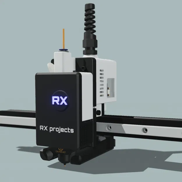 RX projects cho máy in Cartesian (quạt 5015) V3 - Image 9