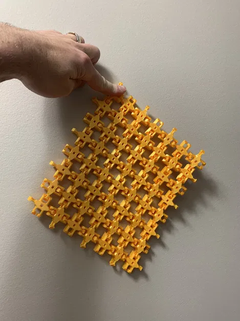 Vải Chainmail in 3D (có thể lắp ghép khớp nối) - Image 3