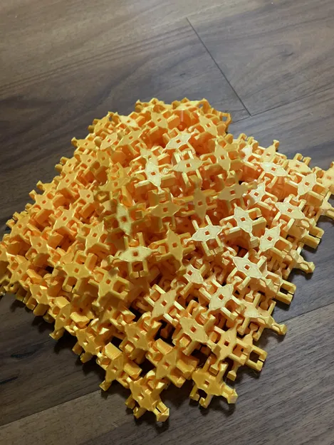 Vải Chainmail in 3D (có thể lắp ghép khớp nối) - Image 5