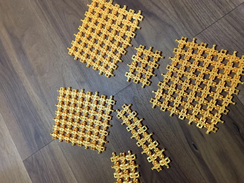 Vải Chainmail in 3D (có thể lắp ghép khớp nối) - Image 8