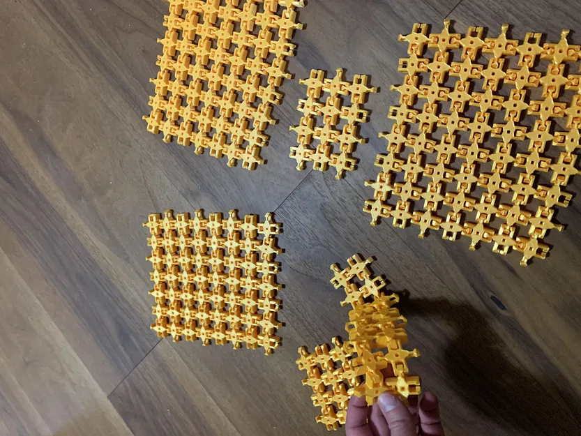 Vải Chainmail in 3D (có thể lắp ghép khớp nối) - Image 9