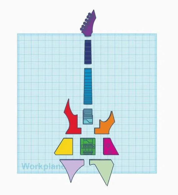 Mô hình đàn Guitar của Eddie Munson (Stranger Things) - Image 2