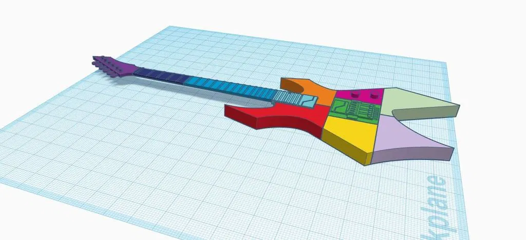 Mô hình đàn Guitar của Eddie Munson (Stranger Things) - Image 4