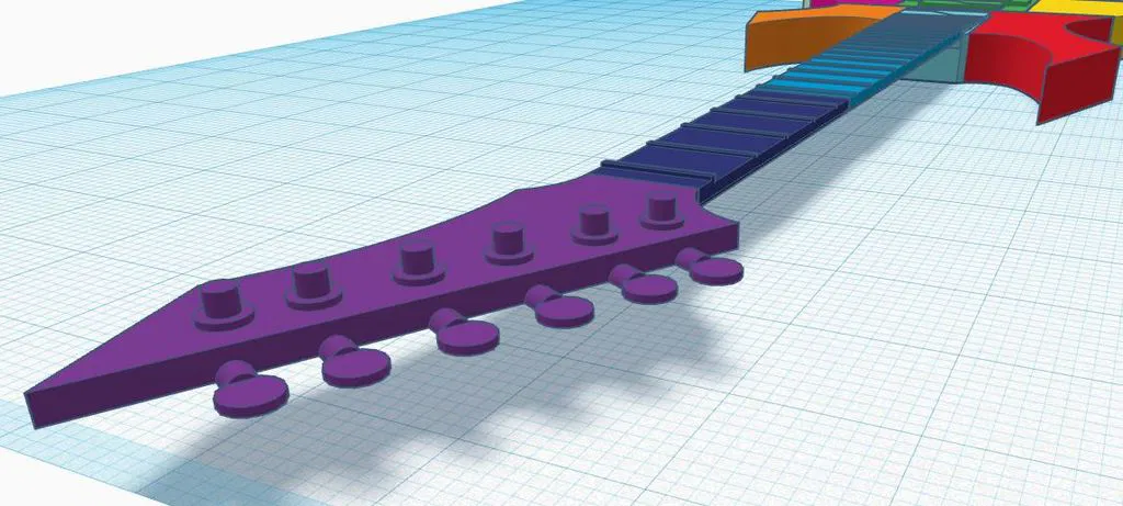 Mô hình đàn Guitar của Eddie Munson (Stranger Things) - Image 6