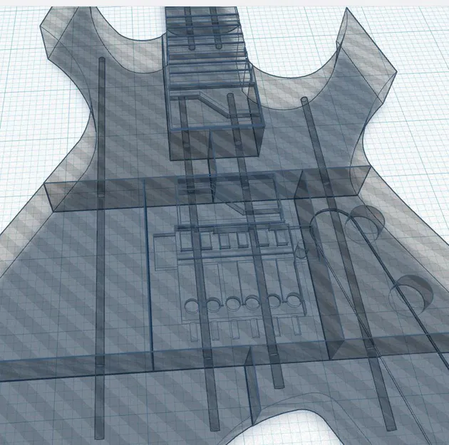 Mô hình đàn Guitar của Eddie Munson (Stranger Things) - Image 8