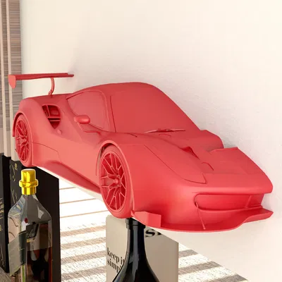 Mô hình Ferrari 488 GTE treo tường