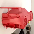 Mô hình Ferrari 488 GTE treo tường - Thumbnail 2