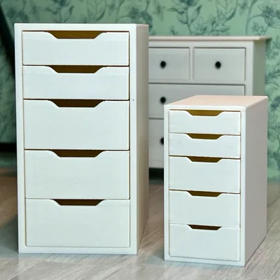 Bộ Tủ Ngăn Kéo Mini Để Bàn Tự In 3D Cực Đẹp Và Tiện Lợi