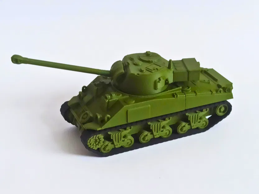 Mô hình xe tăng M4A4 Sherman VC Firefly 1/72 in 3D - Image 1