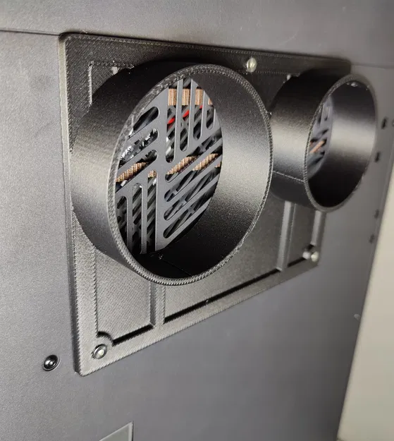 Tấm mặt bích hút/xả khí & giảm ồn cho Centauri Carbon - Image 1