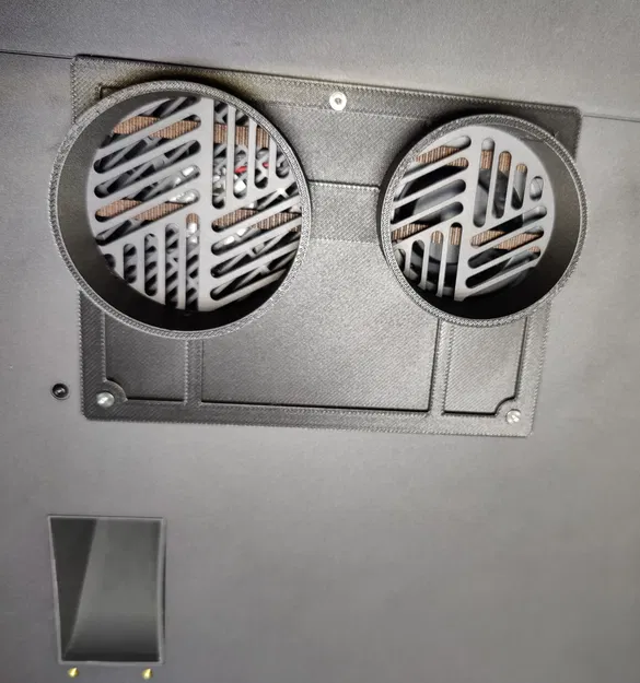 Tấm mặt bích hút/xả khí & giảm ồn cho Centauri Carbon - Image 2