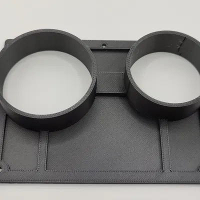 Tấm mặt bích hút/xả khí & giảm ồn cho Centauri Carbon