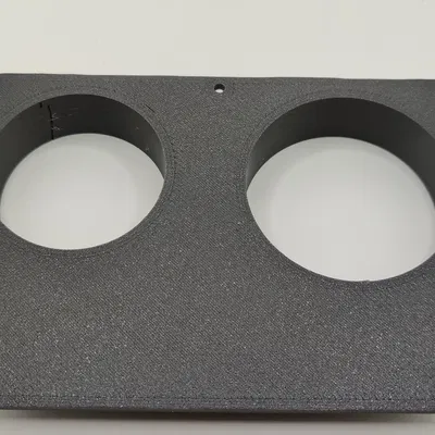 Tấm mặt bích hút/xả khí & giảm ồn cho Centauri Carbon