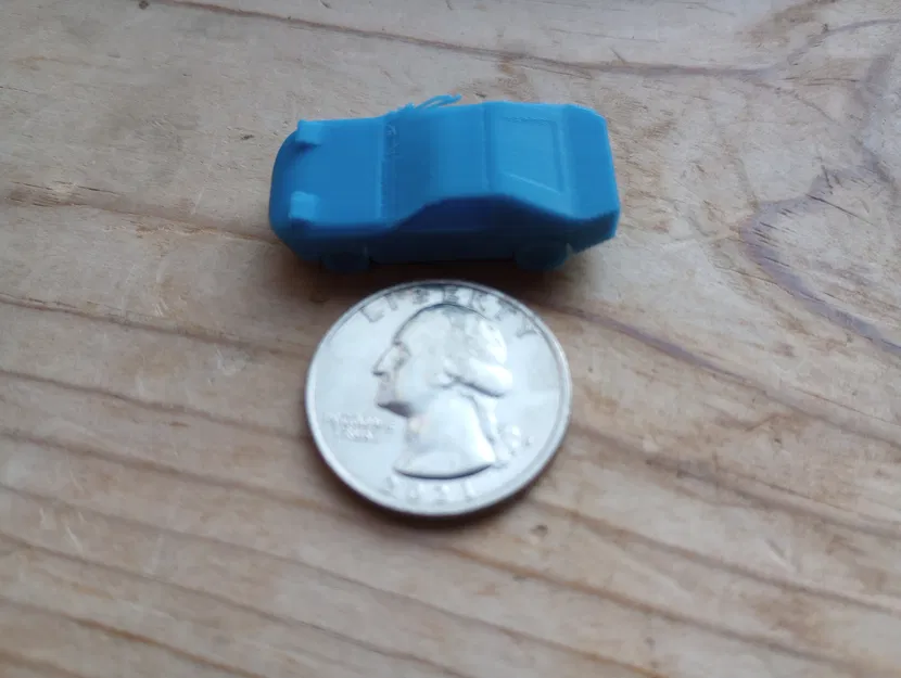 Xe Hơi Đồ Chơi Mini (In Nguyên Khối) - Image 2