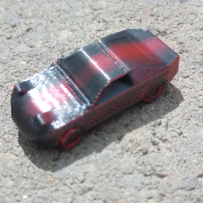 Xe Hơi Đồ Chơi Mini (In Nguyên Khối)